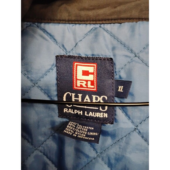 Vintage Chaps Ralph Lauren 90's Mens Jacket With Hideaway Hood XL - Picture 3 of 9